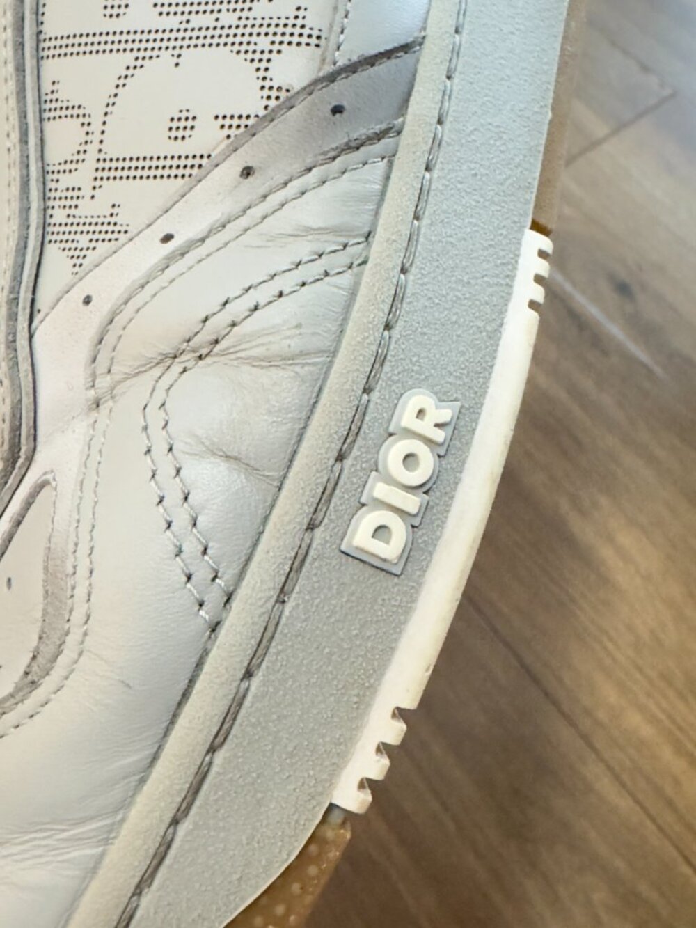 DIOR B27 Oblique Low Top Inspired men's Leather sneaker size 44 - Picture 12 of 14